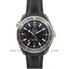 Seamaster Planet Ocean GMT “Deep Black” Gold