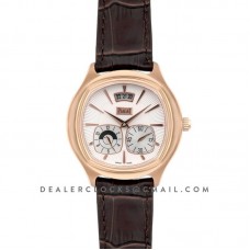 Black Tie Emperador White Dial in Rose Gold Black Tie Emperador White Dial in Rose Gold