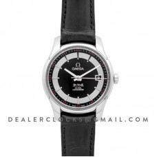 De Ville Co-Axial Chronometer Black Dial in Steel on Black Leather Strap De Ville Co-Axial Chronometer Black Dial in Steel on Black Leather Strap