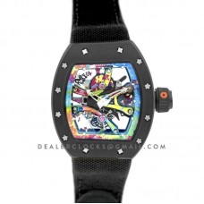 RM 068-01 Tourbillon Cyril Kongo on Black Nylon Strap