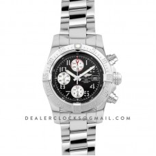 Colt Chronograph 44mm Black Dial in Steel on Steel Bracelet Colt Chronograph 44mm Black Dial in Steel on Steel Bracelet