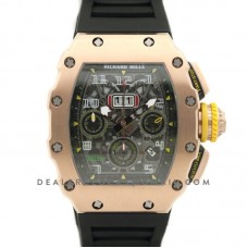 RM 011-03 Automatic Flyback Chronograph in Rose Gold RM 011-03 Automatic Flyback Chronograph in Rose Gold