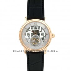 Fantasy Tourbillon Grey Dial in Rose Gold on Black Leather Strap Fantasy Tourbillon Grey Dial in Rose Gold on Black Leather Strap