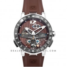 Executive EL Toro Brown Dial in Steel Executive EL Toro Brown Dial in Steel