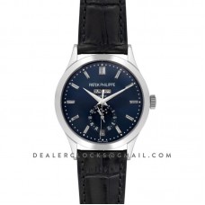 Complications 5396G Blue Dial with Steel Markers in White Gold Complications 5396G Blue Dial with Steel Markers in White Gold