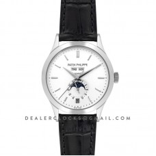 Complications 5396G White Dial with Steel Markers in White Gold
