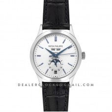 Complications 5396G White Dial with Blue Markers in White Gold Complications 5396G White Dial with Blue Markers in White Gold