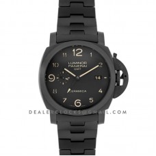 PAM438 TUTTONERO Luminor 1950 3 Days GMT Automatic Ceramica