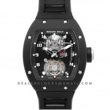 RM 001 Tourbillion in Black Ceramic