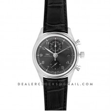 Portuguese Automatic Chronograph Grey Dial in Steel