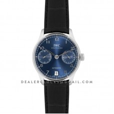 Portugieser Automatic IW500710 Blue Dial in Steel