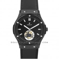 Classic Fusion Tourbillon 45mm PVD Black Dial on Black Leather Strap Classic Fusion Tourbillon 45mm PVD Black Dial on Black Leather Strap