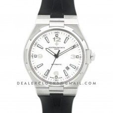 Overseas Automatic White Dial in Steel Overseas Automatic White Dial in Steel