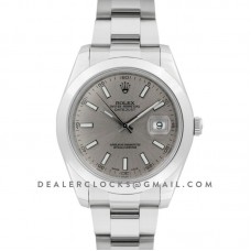 Datejust II 116300 Silver Dial Stick Markers Datejust II 116300 Silver Dial Stick Markers