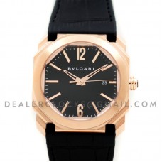 Octo Solotempo Rose Gold Black Dial Octo Solotempo Rose Gold Black Dial