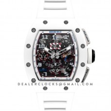 RM 011 Flyback Chronograph White Ceramic NTPT Asia Limited Edition RM 011 Flyback Chronograph White Ceramic NTPT Asia Limited Edition