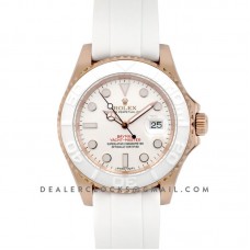 Yacht-Master Baymax Silver Dial on White Rubber Strap Yacht-Master Baymax Silver Dial on White Rubber Strap