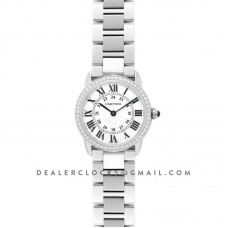 Ronde Louis Cartier Watch 29mm White Dial in Steel on Bracelet Ronde Louis Cartier Watch 29mm White Dial in Steel on Bracelet