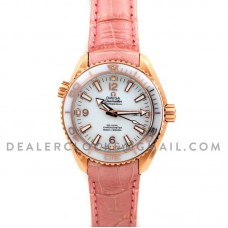 Seamaster Planet Ocean Ladies 37mm White Ceramic