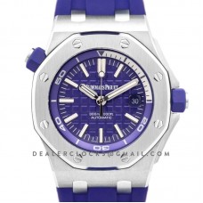 Royal Oak Offshore Diver Steel Purple Dial 15710ST