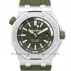 Royal Oak Offshore Diver Steel Khaki Dial 15710ST Royal Oak Offshore Diver Steel Khaki Dial 15710ST