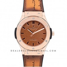 Classic Fusion Berluti Scritto 45mm in Rose Gold Classic Fusion Berluti Scritto 45mm in Rose Gold