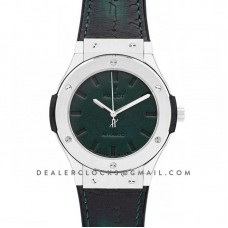 Classic Fusion Berluti Scritto 45mm in Steel Classic Fusion Berluti Scritto 45mm in Steel