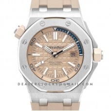 Royal Oak Offshore Diver Steel Beige Dial 15710ST Royal Oak Offshore Diver Steel Beige Dial 15710ST