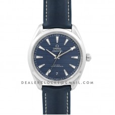 Seamaster Aqua Terra 150m 2017 41mm Master Chronometer Blue Dial on Leather Strap Seamaster Aqua Terra 150m 2017 41mm Master Chronometer Blue Dial on Leather Strap