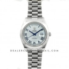 Day-Date II 218206 President Platinum Ice Blue Dial Day-Date II 218206 President Platinum Ice Blue Dial
