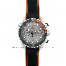 Seamaster Planet Ocean 600M Master Chronometer Chronograph Grey Dial on Nylon Strap