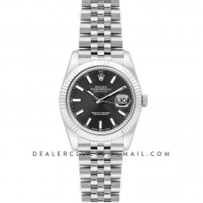 Datejust 41 126334 Grey Dial Stick Markers in White Gold