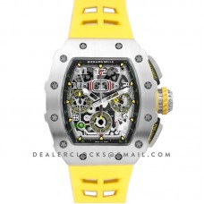 RM 011-03 Automatic Flyback Chronograph in Titanium on Yellow Rubber RM 011-03 Automatic Flyback Chronograph in Titanium on Yellow Rubber