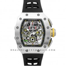 RM 011-03 Automatic Flyback Chronograph in Titanium on Black Rubber RM 011-03 Automatic Flyback Chronograph in Titanium on Black Rubber