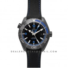 Seamaster Planet Ocean GMT “Deep Black” Blue Ceramic