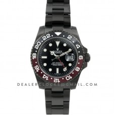 GMT Master II 116710 ‘Coke’ in PVD Black GMT Master II 116710 ‘Coke’ in PVD Black