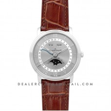 Blancai Villeret Quantieme Complet in Grey Dial