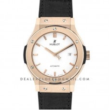 Classic Fusion Automatic 42mm White Dial in Rose Gold Classic Fusion Automatic 42mm White Dial in Rose Gold