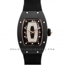 RM 007 Automatic Ladies Black Ceramic