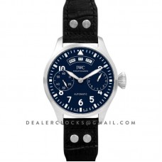 Big Pilot’s Watch Annual Calendar Edition 150 Years IW502708 Blue Dial in Steel Big Pilot’s Watch Annual Calendar Edition 150 Years IW502708 Blue Dial in Steel