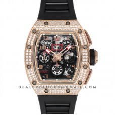 RM 011 Automatic Flyback Chronograph Rose Gold with Set Diamonds Limited Edition “Red Kite” RM 011 Automatic Flyback Chronograph Rose Gold with Set Diamonds Limited Edition “Red Kite”