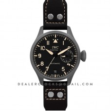 Big Pilot’s Watch Heritage IW5010 Black Dial in DLC Black