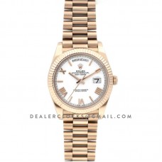 Day-Date 40 228235 White Dial in Everose Gold Day-Date 40 228235 White Dial in Everose Gold