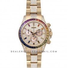 Daytona 116598RBOW in Yellow Gold