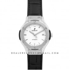 Classic Fusion Automatic 38mm White Dial in Titanium Classic Fusion Automatic 38mm White Dial in Titanium