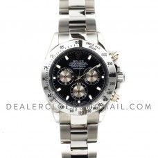 Daytona 116509 Black Dial in Steel Daytona 116509 Black Dial in Steel