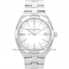 Overseas Automatic White Dial in Steel on Bracelet Overseas Automatic White Dial in Steel on Bracelet