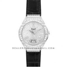 Polo Watch White Gold Paved Diamonds Polo Watch White Gold Paved Diamonds