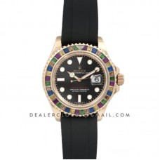 Yacht-Master 40 116695 SATS with Gem-Set Bezel Yacht-Master 40 116695 SATS with Gem-Set Bezel
