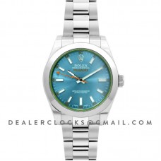 Milgauss 116400GV Z-blue Dial in Oystersteel Milgauss 116400GV Z-blue Dial in Oystersteel